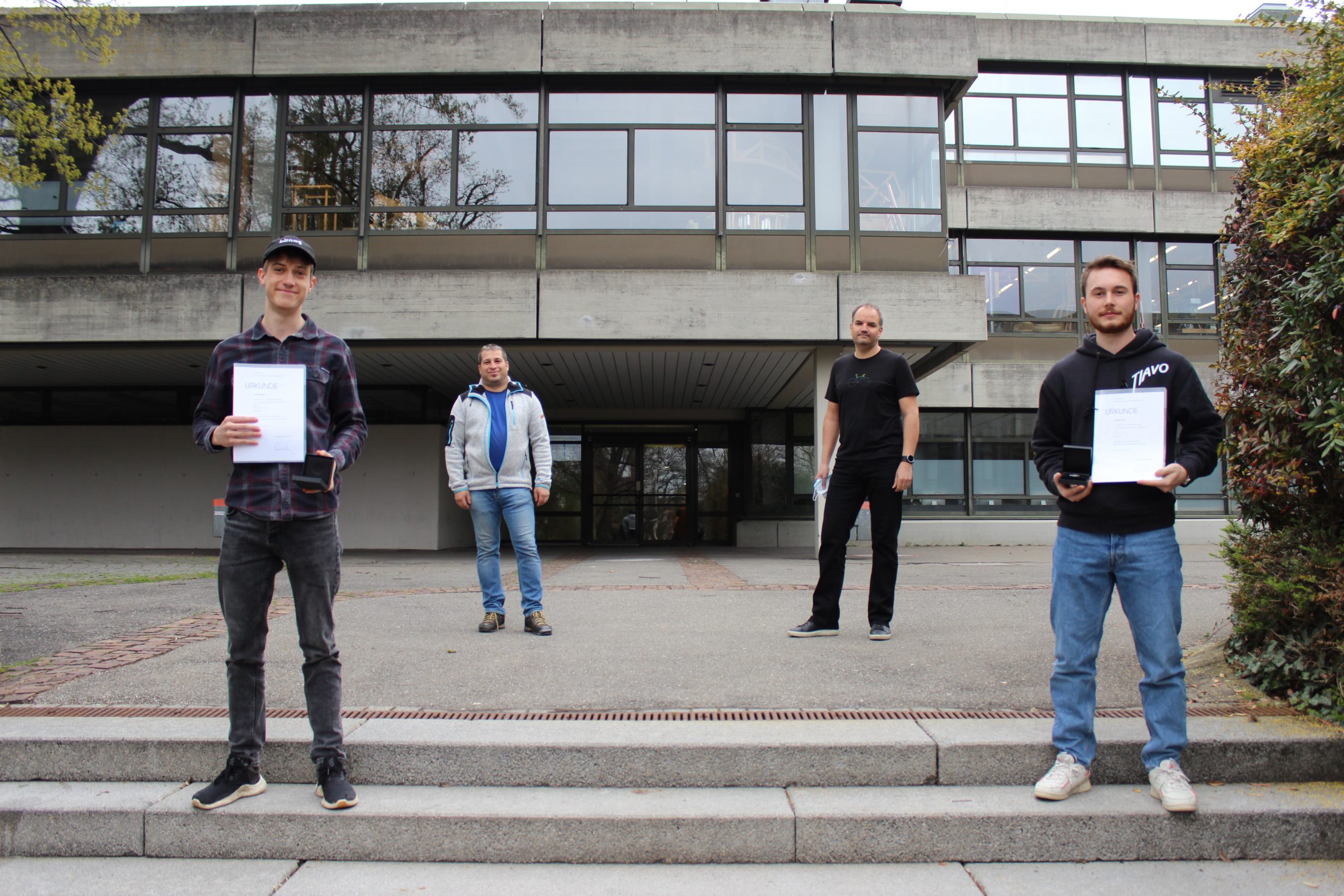 Preisträger beim 63. Schülerwettbewerb des Landtages Baden-Württemberg zur politischen Bildung